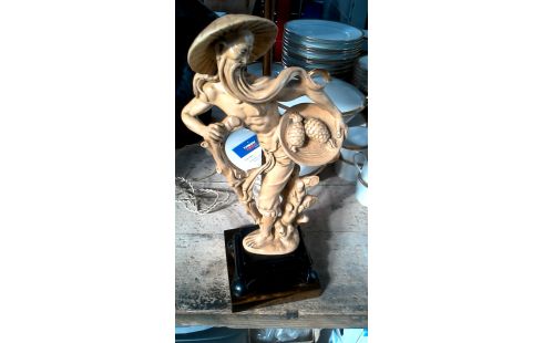 LAMPADAIRE VINTAGE CHINOIS CUIVRE