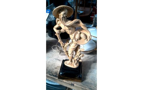 LAMPADAIRE VINTAGE CHINOIS CUIVRE