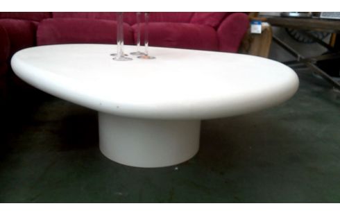 WOHNZIMMERTISCH 1 DESIGN WEISS