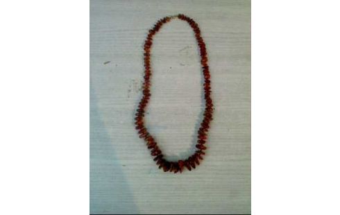 HALSKETTING 1 AMBER