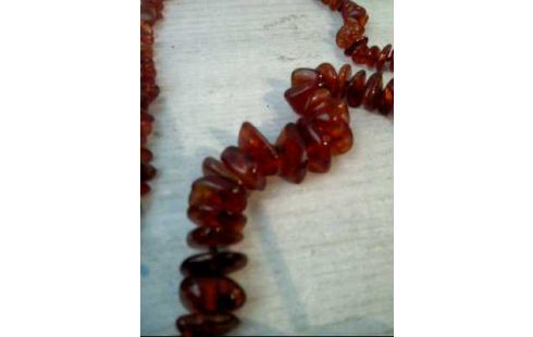 HALSKETTING 1 AMBER
