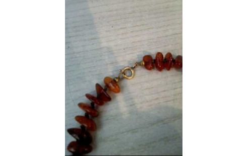 HALSKETTING 1 AMBER
