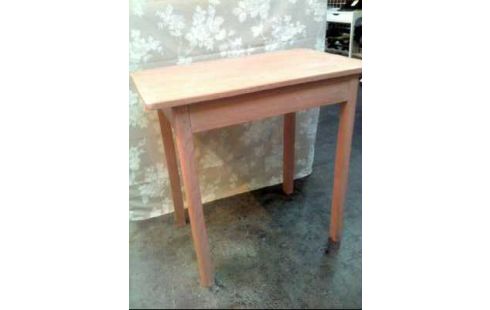 BEISTELLTISCH HOLZ BUCHE BEMALT