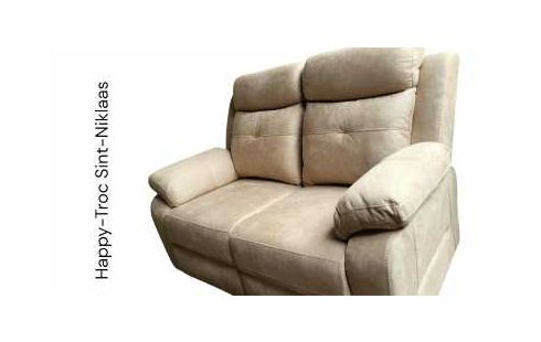 FAUTEUIL 2 PLACES MICROFIBRE COULEUR