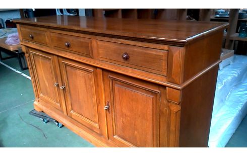 NIEDRIGES BUFFET EICHE 3 TÜREN / 3 SCHUBLADEN
