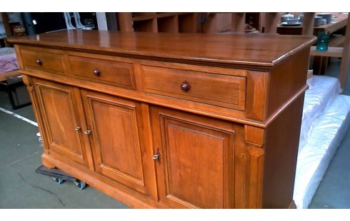 NIEDRIGES BUFFET EICHE 3 TÜREN / 3 SCHUBLADEN
