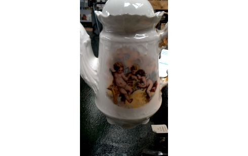 SERVICE A CAFE ANCIEN BLANCHE PORCELAINE