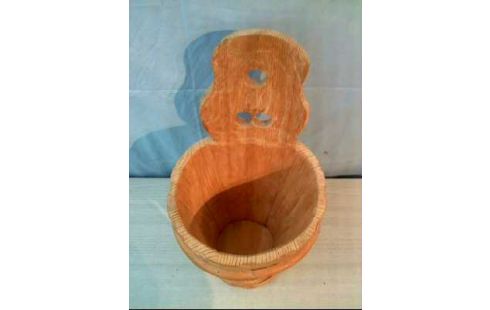 HOLZGEFÄß RUND KLEIN