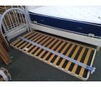 LIT METAL TUBE AVEC SOMMIER A LATTES 90X190