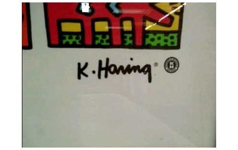 KUNSTDRUCK <K.HARING> I.R. RETROSPECTIVE