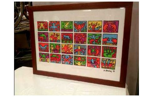 KUNSTDRUCK <K.HARING> I.R. RETROSPECTIVE