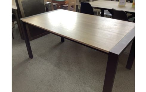 TABLE MODERNE EXTENSIBLE 2ALLONGES 160X90