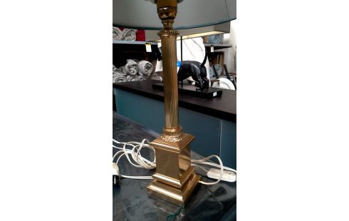 STEHLAMPE KUPFER EMPIRE STIL