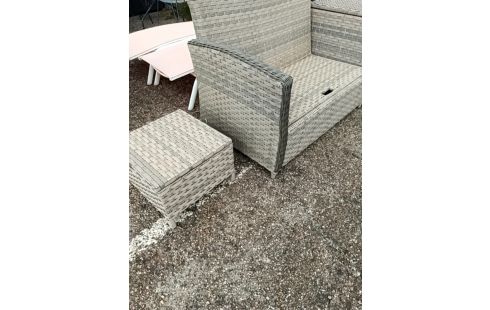 SALON DE JARDIN ROTIN STYLE