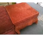 POUF CARRE VELOURS