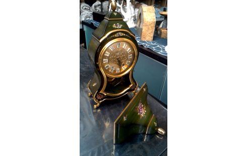 UHR GRÜN MET, , KONSOLE BLUME