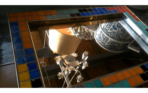 SPIEGEL IM VINTAGE-STIL MOSAIK