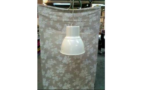 DECKENLAMPE HEKTAR WEISS METALL