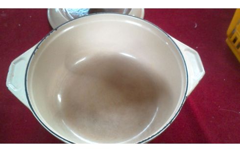 KOOKPOT GIETIJZER FONTIGNAC BEIGE BRUIN