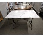 TABLE BISTROT MARBRE