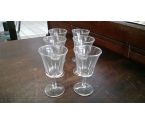 LOT DE 6 VERRES