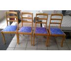 LOT DE 4 CHAISES