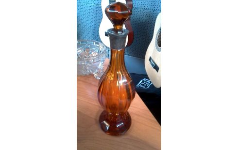 JARRA. PARDO CRISTAL PLATEADO