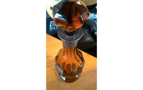 JARRA. PARDO CRISTAL PLATEADO