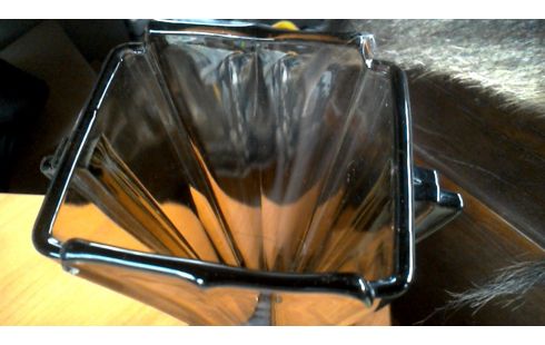 VASE BRUN GLACE