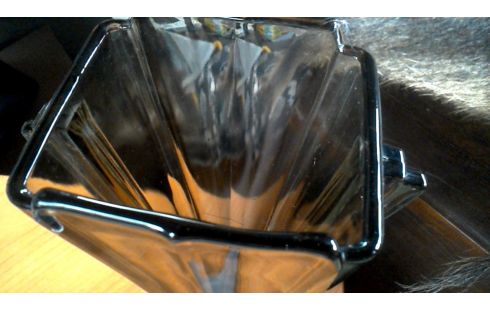 VASE BRUN GLACE