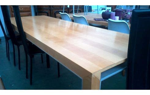 TABLE DE SALLE A MANGER FRENE ALUMINIUM
