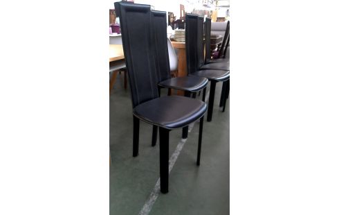 STOEL LOT VAN 8 ZWART