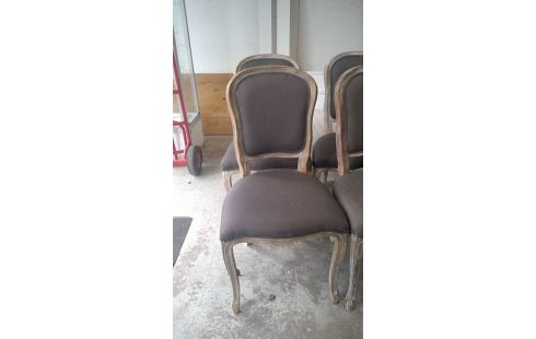 CHAISES LOT DE 4 EN