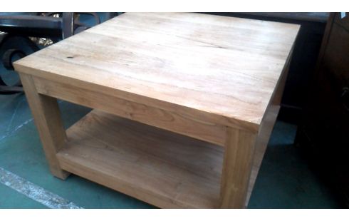 SALONTAFEL TEAK MASSIEF