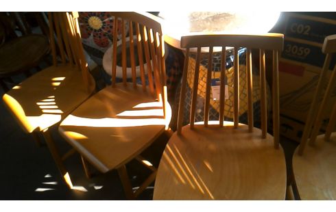 4 STOELEN WHEELBACK