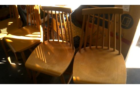 4 STOELEN WHEELBACK