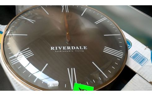 UHR RUND GEWÖLBT GRÜN