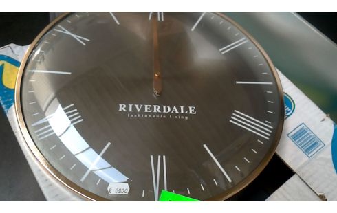 UHR RUND GEWÖLBT GRÜN