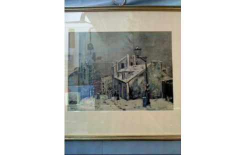 KUNSTDR. I.R. UTRILLO L. MAISON D. PINSON