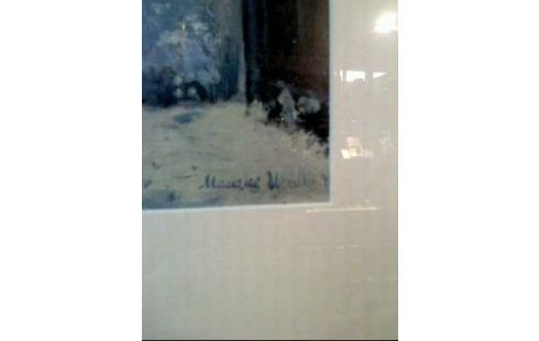 KUNSTDR. I.R. UTRILLO L. MAISON D. PINSON