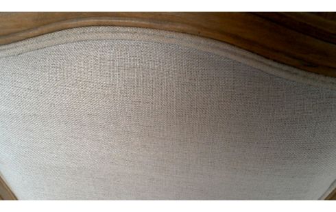 6 CHAISES BEIGE TISSU