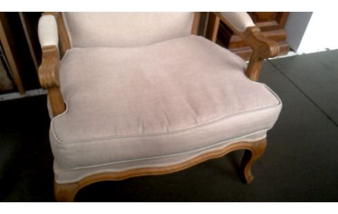 FAUTEUIL CLUB BEIGE TISSU