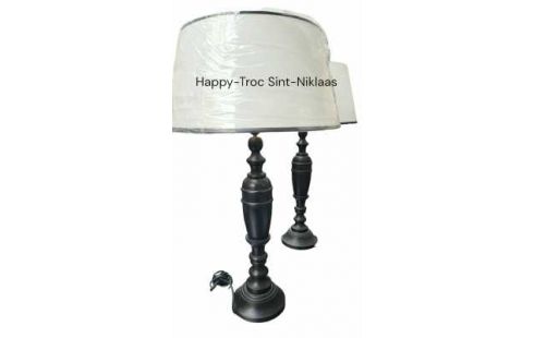 LAMPADAIRE NOIR, , BOIS