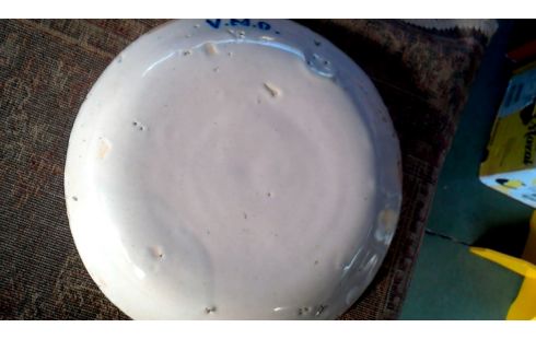 ASSIETTE ANTIQUE FLEUR
