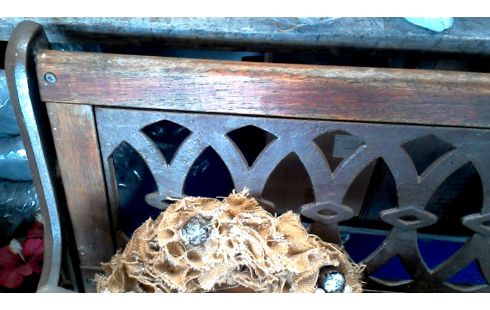 BANC DE JARDIN FONTE, , BOIS