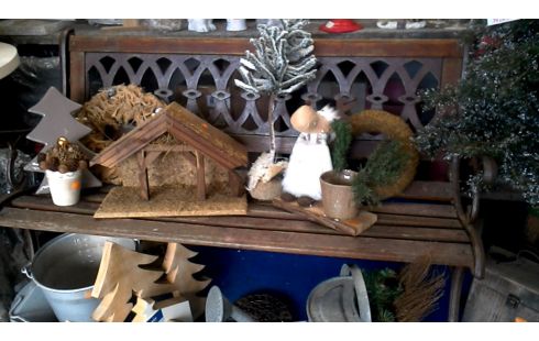 BANC DE JARDIN FONTE, , BOIS