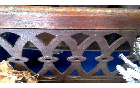 BANC DE JARDIN FONTE, , BOIS