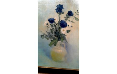 PEINTURE FLEUR DEDICACE