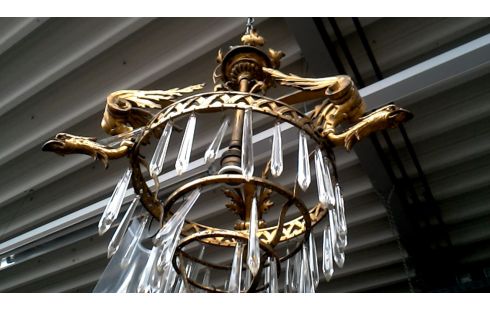 SUSPENSION DORE CUIVRE