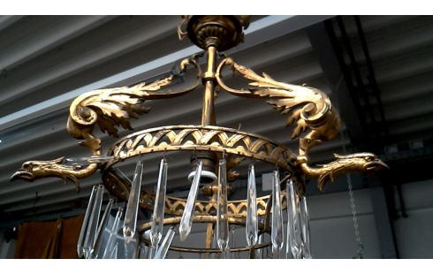 SUSPENSION DORE CUIVRE